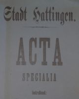 Repro: Alte Aktentitel