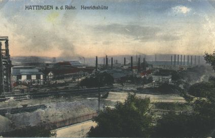 Postkarte der Henrichshütte