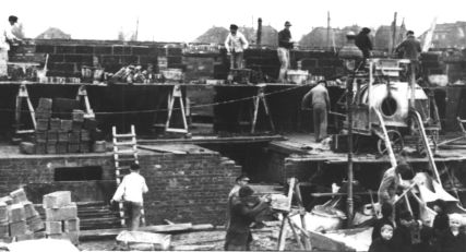 Foto: Wiederaufbau