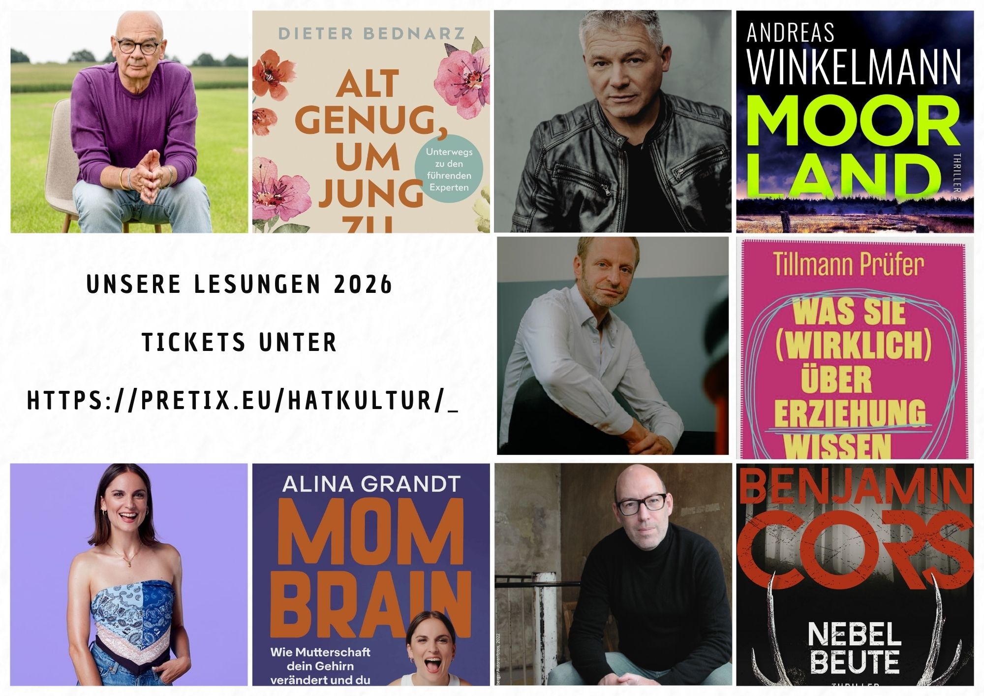 Programmübersicht vom Sommerleseclub 2025