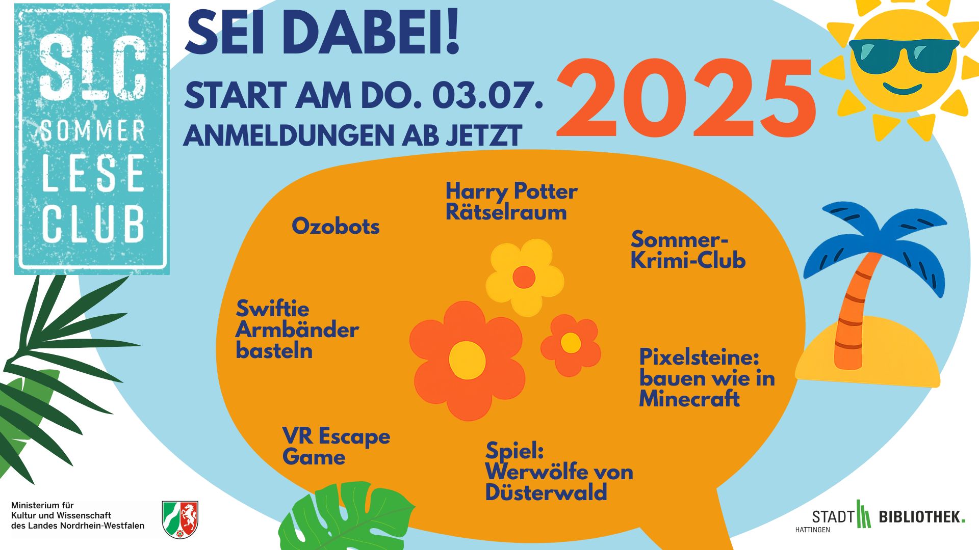 Flyer Sommerleseclub