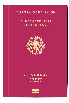 Bild von Reisepass Bild von Reisepass