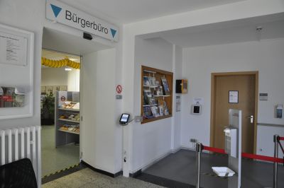 Eingangsbereich im Inneren Eingangsbereich im Inneren