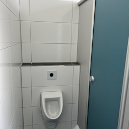 Die neue Toiletten-Anlage.