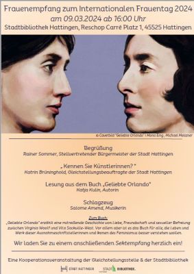 Flyer Frauenempfang 2024