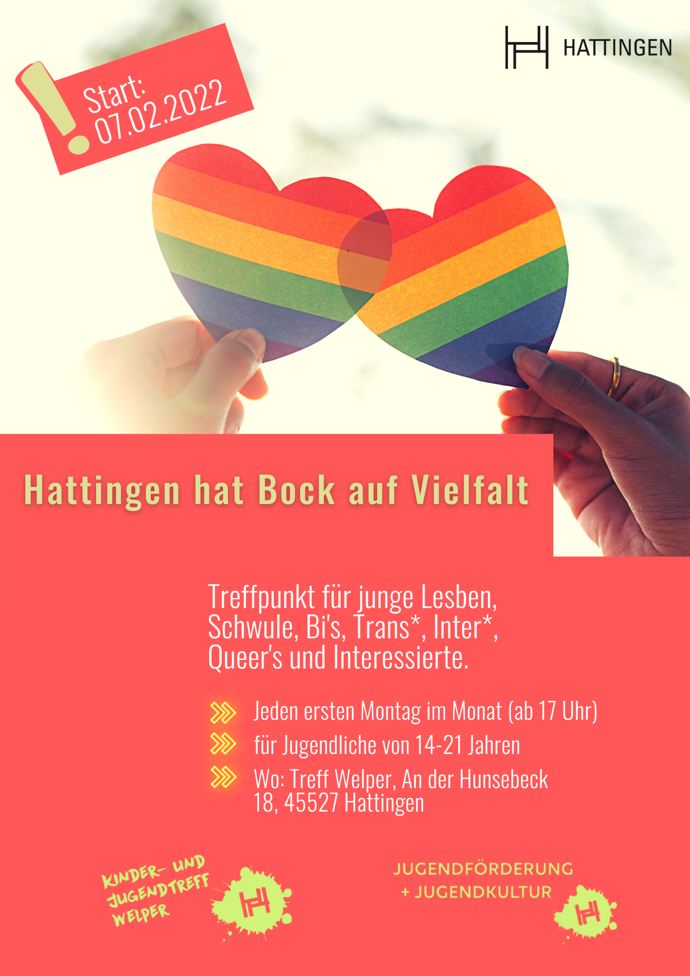 Plakat hattingen hat Vielfalt