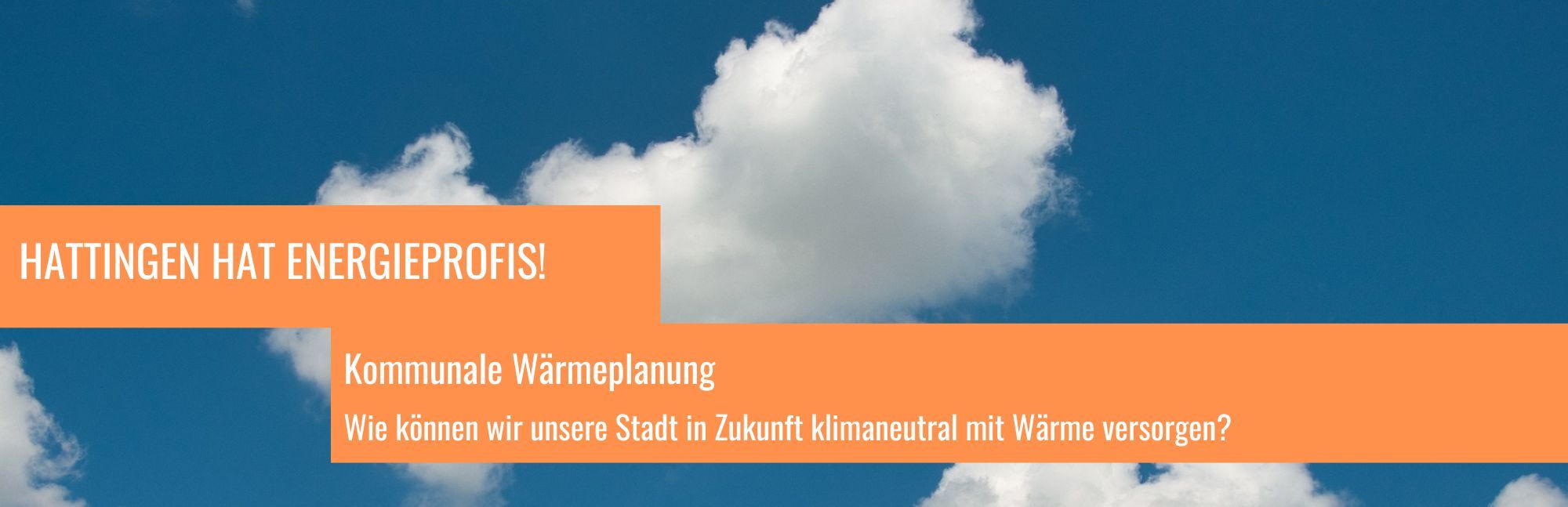 Symbolbild Wärmeplanung