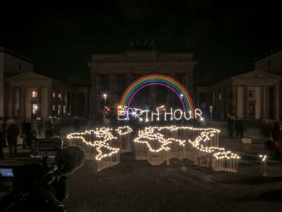 Earth-Hour in Berlin