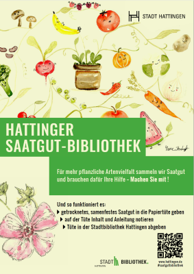 Poster der Saatgutbibliothek