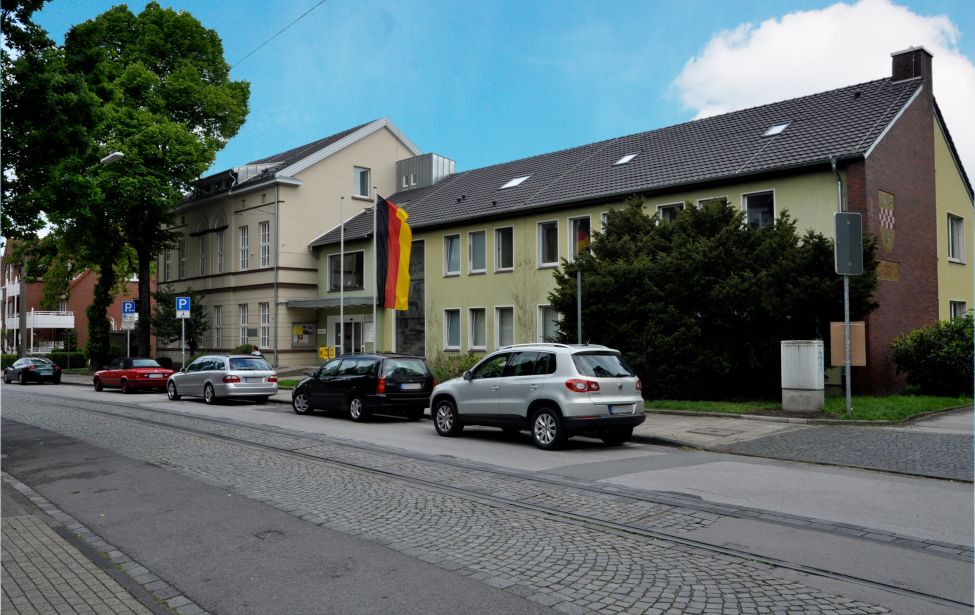 Verwaltungsgebäude in der Bahnhofstraße