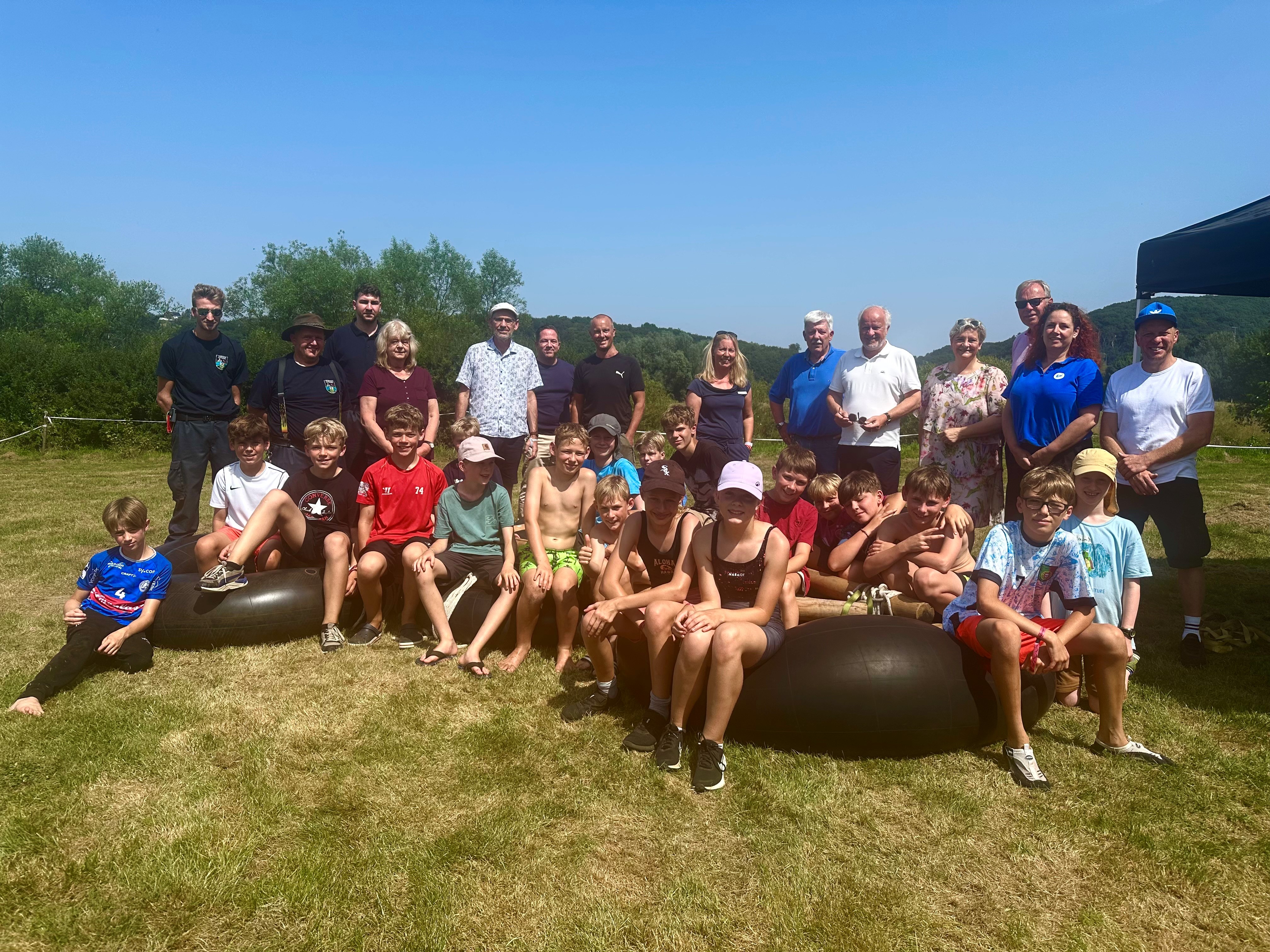Das Sponsoren-Treffen beim Ferienspaß an der Ruhr 