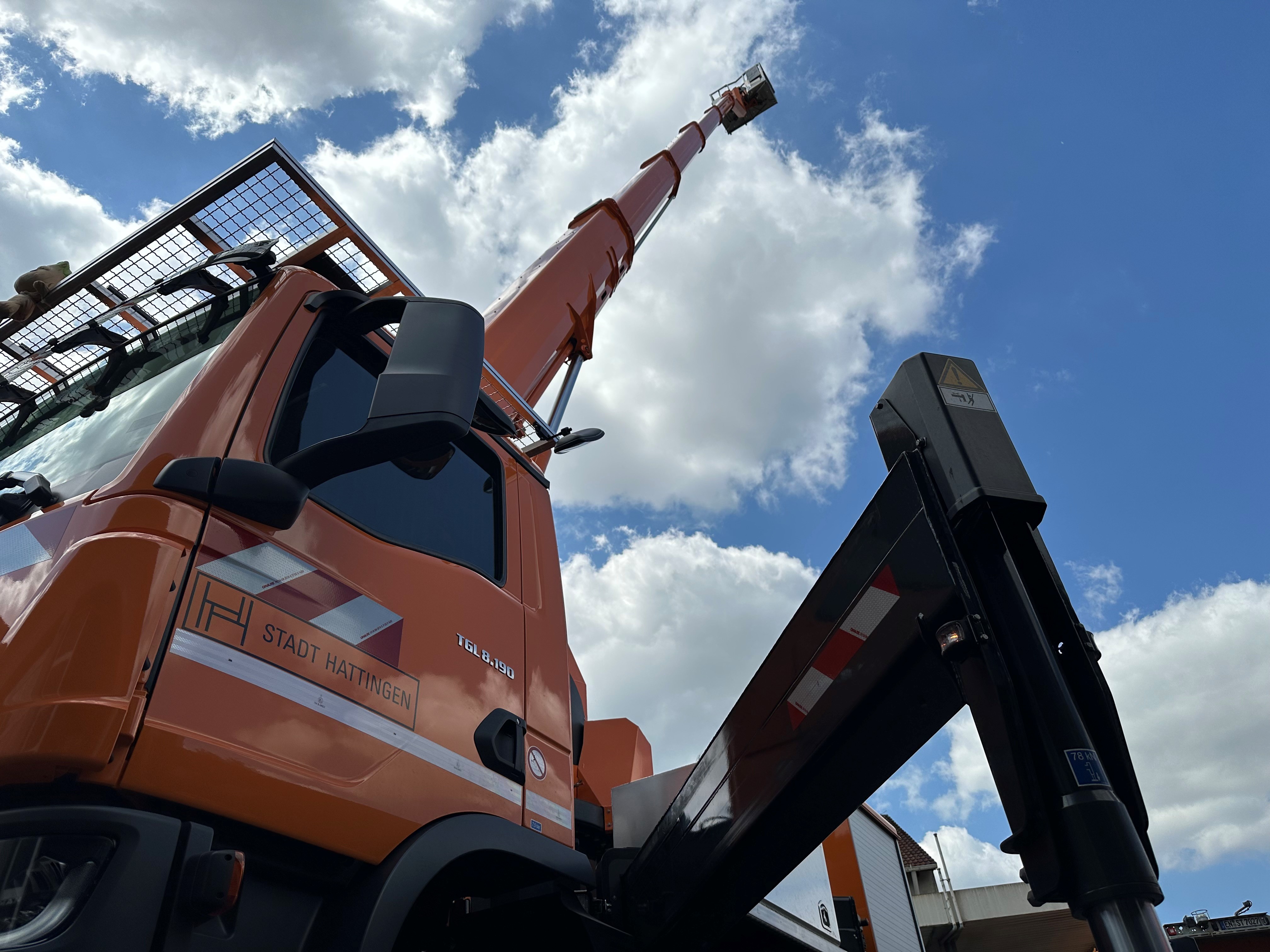 Neuer Steiger am Betriebshof 