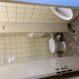 Alte WC-Anlage Herren
