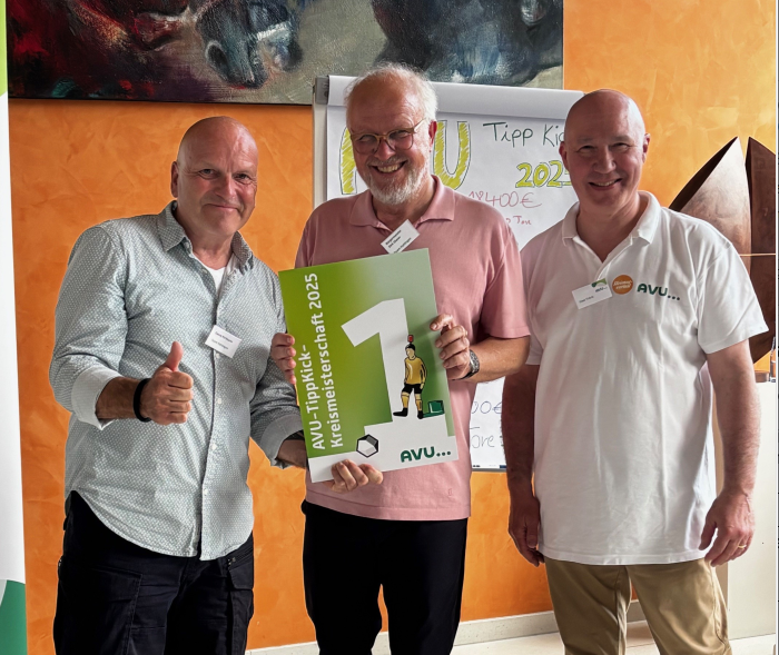 Team Hattingen beim AVU-Tipp-Kick-Turnier