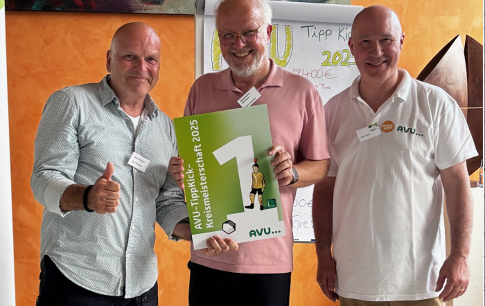 Team Hattingen beim AVU-Tipp-Kick-Turnier