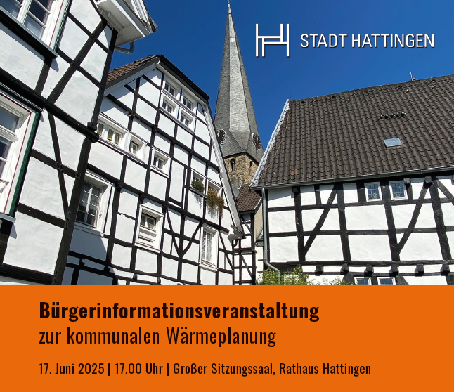 Informationsveranstaltung zur kommunalen Wärmeplanung in Hattingen 