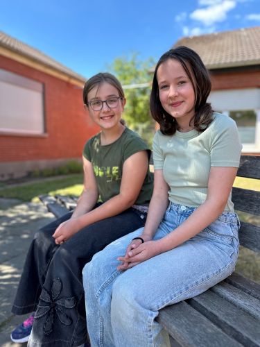 Sina Grewe und Amely Czombera