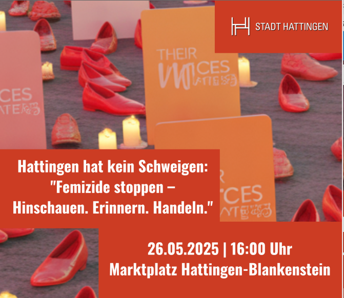 Plakat Veranstaltung Femizide 