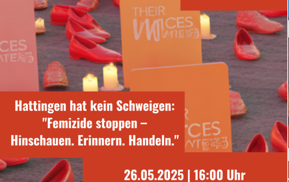Plakat Veranstaltung Femizide 