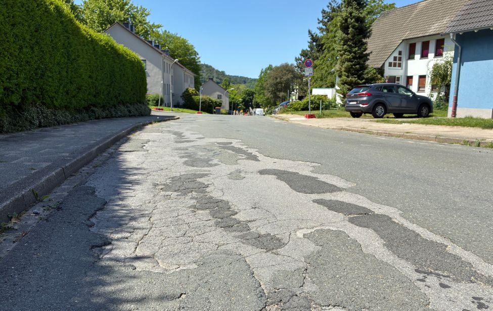 Abschnitt der Otto-Hue-Straße zwischen Eschenholt und Grünstraße 