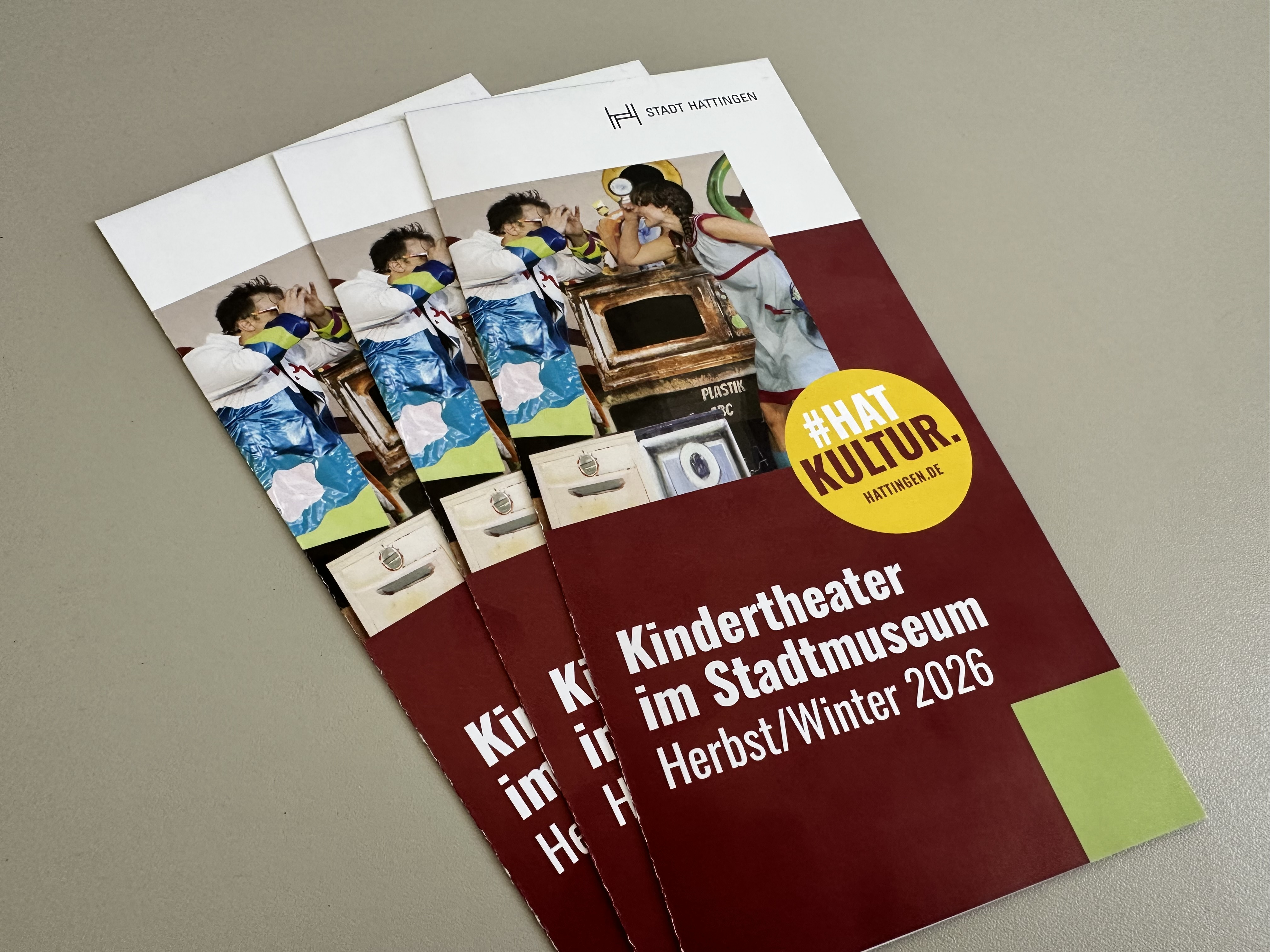 Flyer Kindertheater Spielzeit Herbst 2026