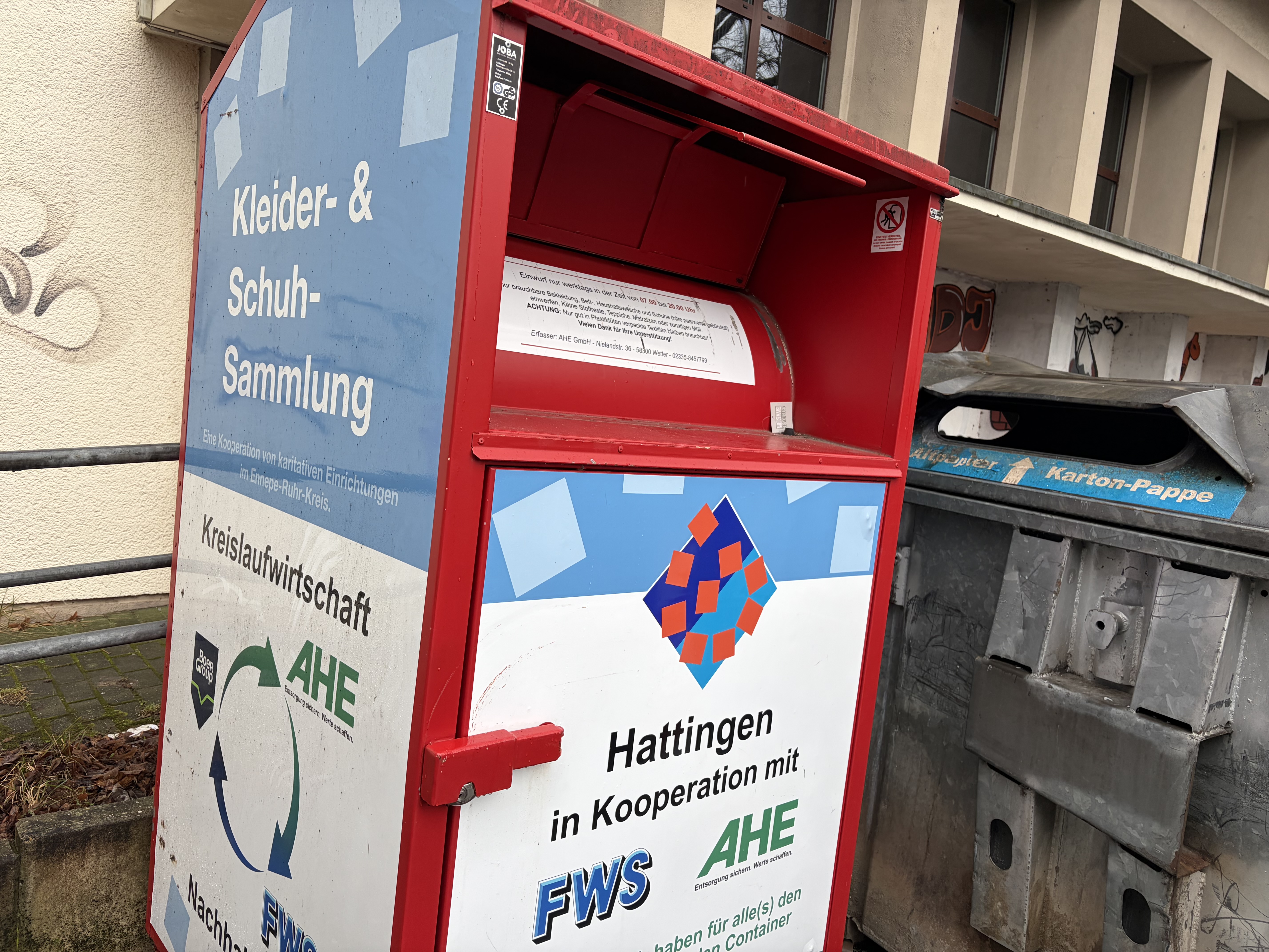 Container Altkleidung