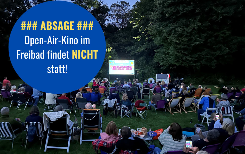 Open-Air-Kino im Freibad Welper ist abgesagt