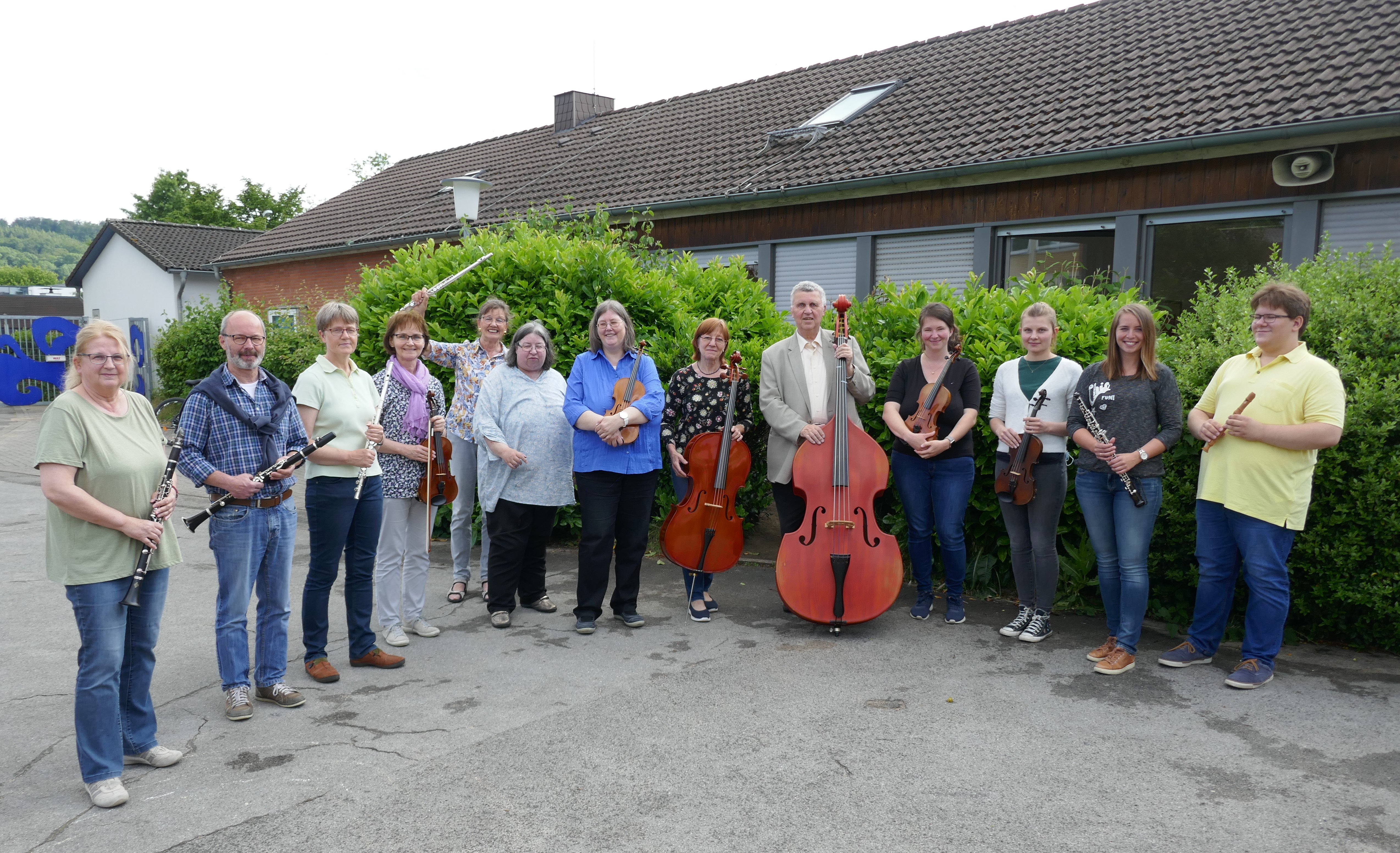Gruppenfoto des Kammerorchesters