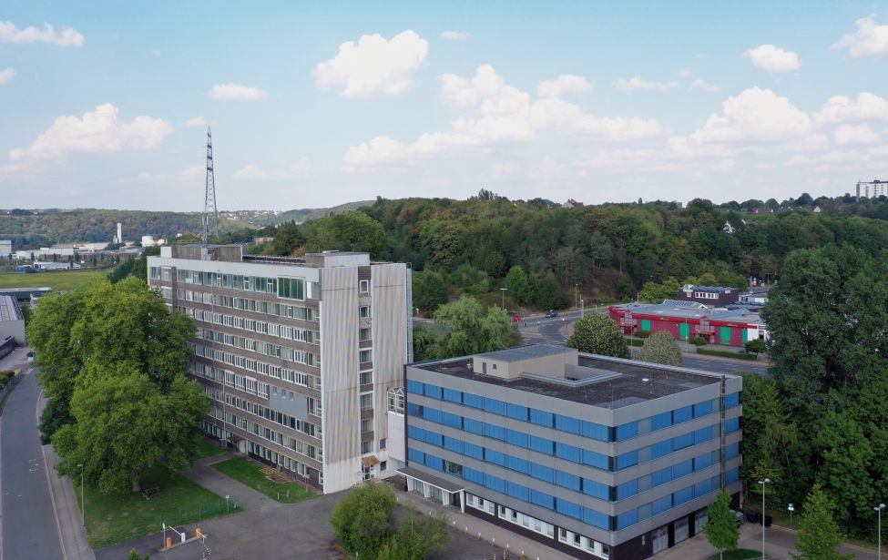 Fotografie des Verwaltungsgebäudes Hüttenstraße