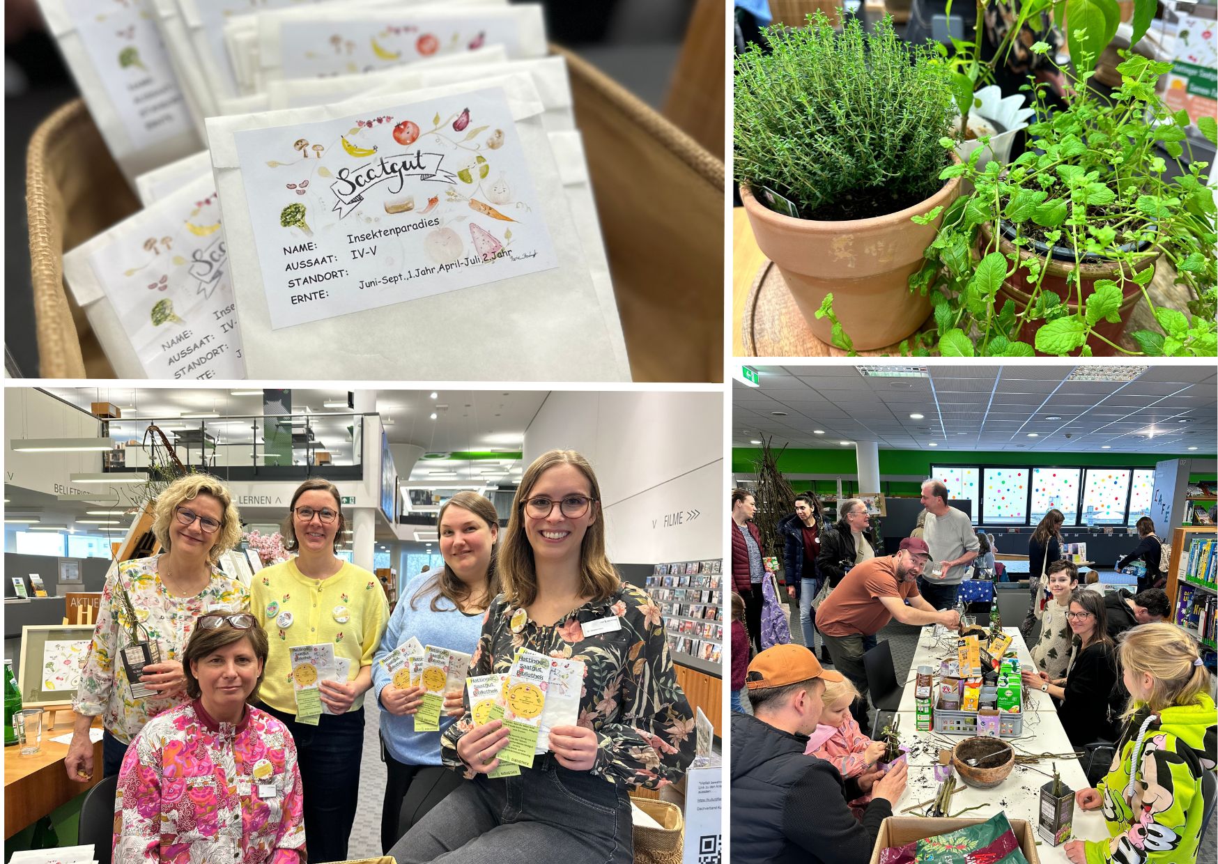 Eindrücke von der Saatgutbibliothek 