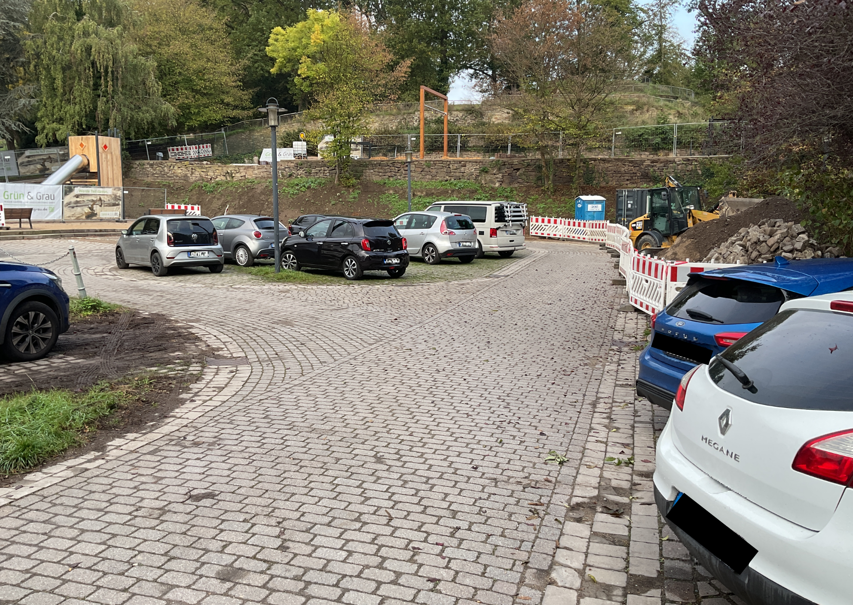 Parkplatz am Gethmannschen Garten 