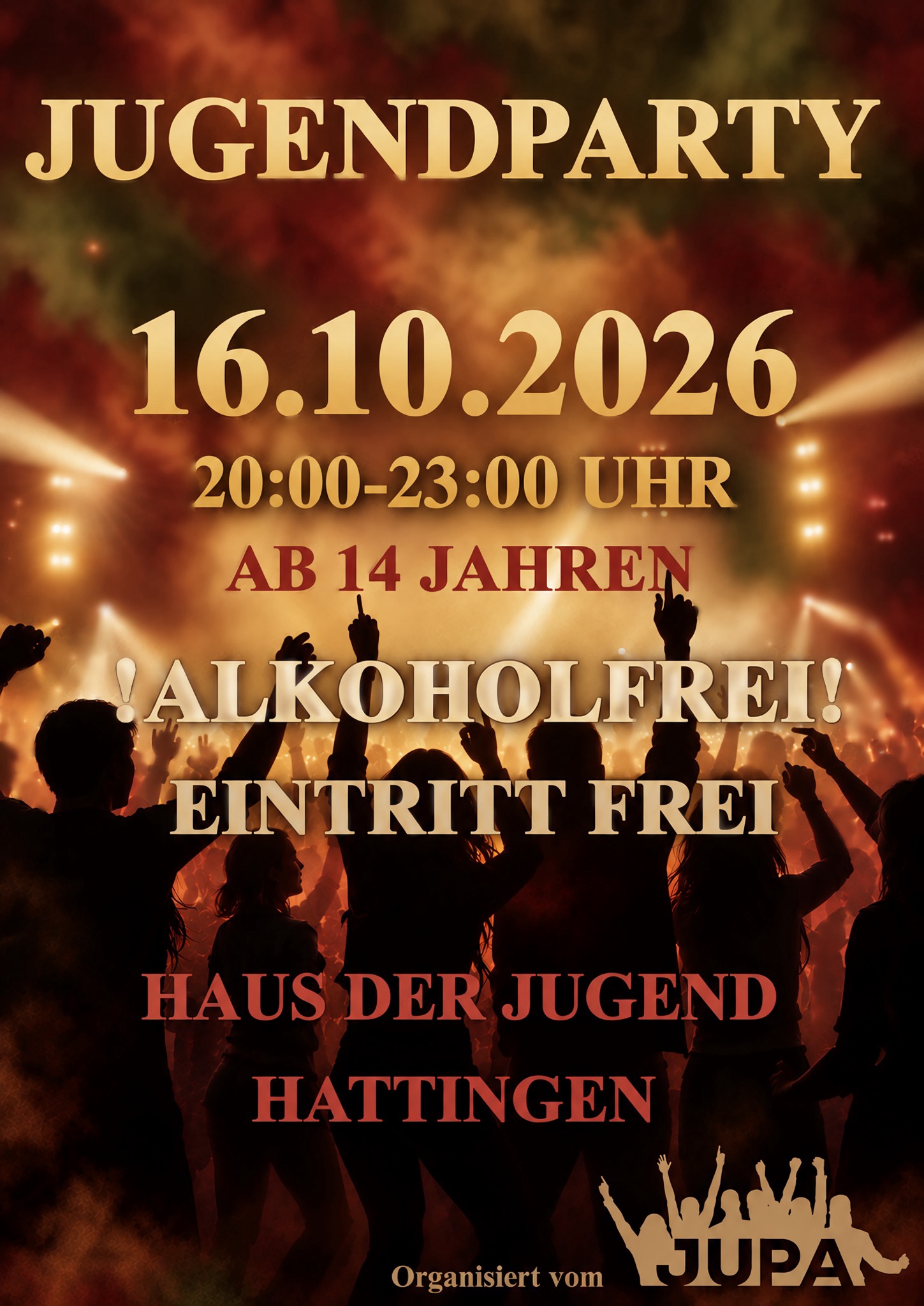 Jugendparty des Hattinger Jugendparlaments 