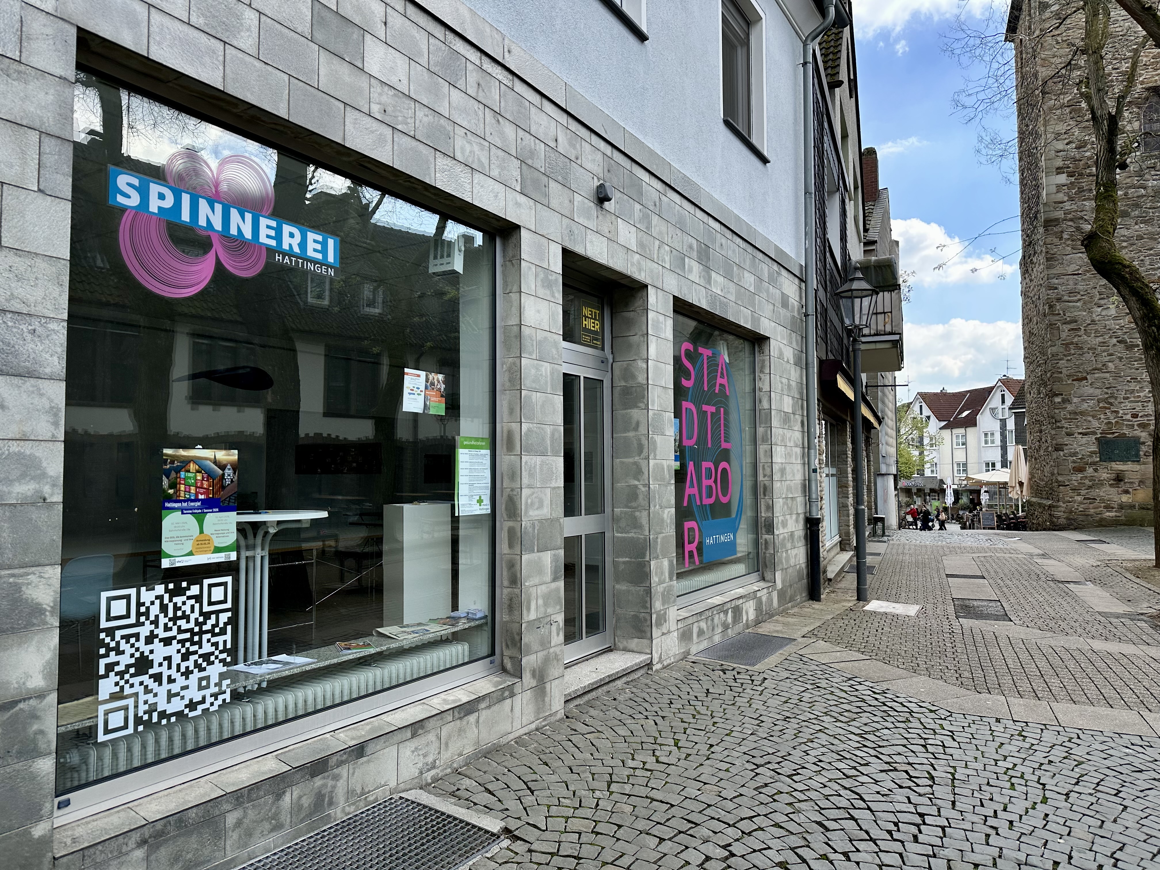 Außenansicht Gebäude Spinnerei