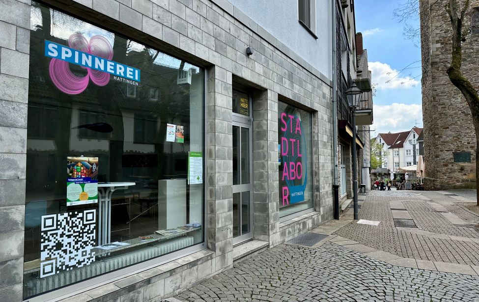 Foto vom Gebäude Spinnerei, wo das Treffen stattfindet