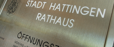 Rathausschild