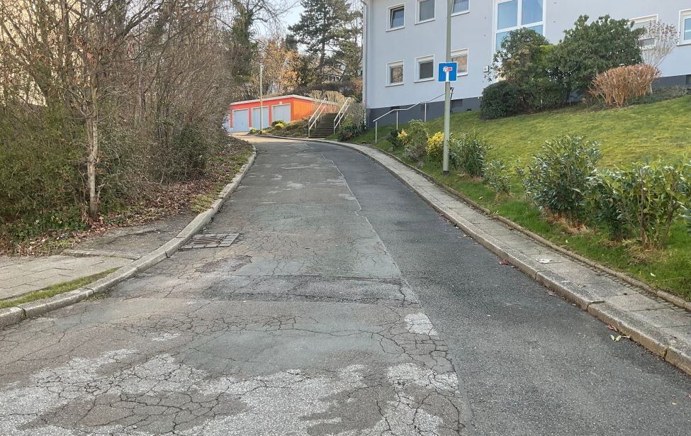 Körnerstraße im jetzigen Zustand 