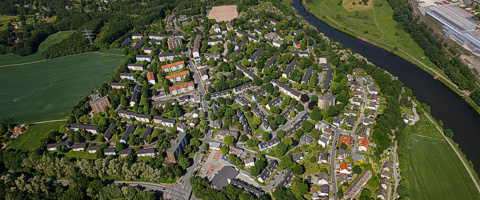 Luftaufnahme Rauendahl von oben