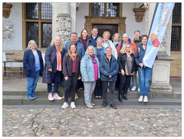 Vertreterinnen und Vertreter der Kommunen beim Netzwerktreffen.