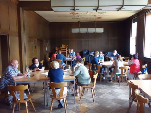Workshop im Gemeindeamt Welper.