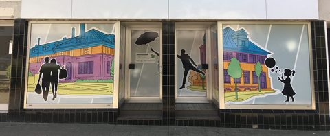 Schaufensterbeklebung Schaufensterbeklebung