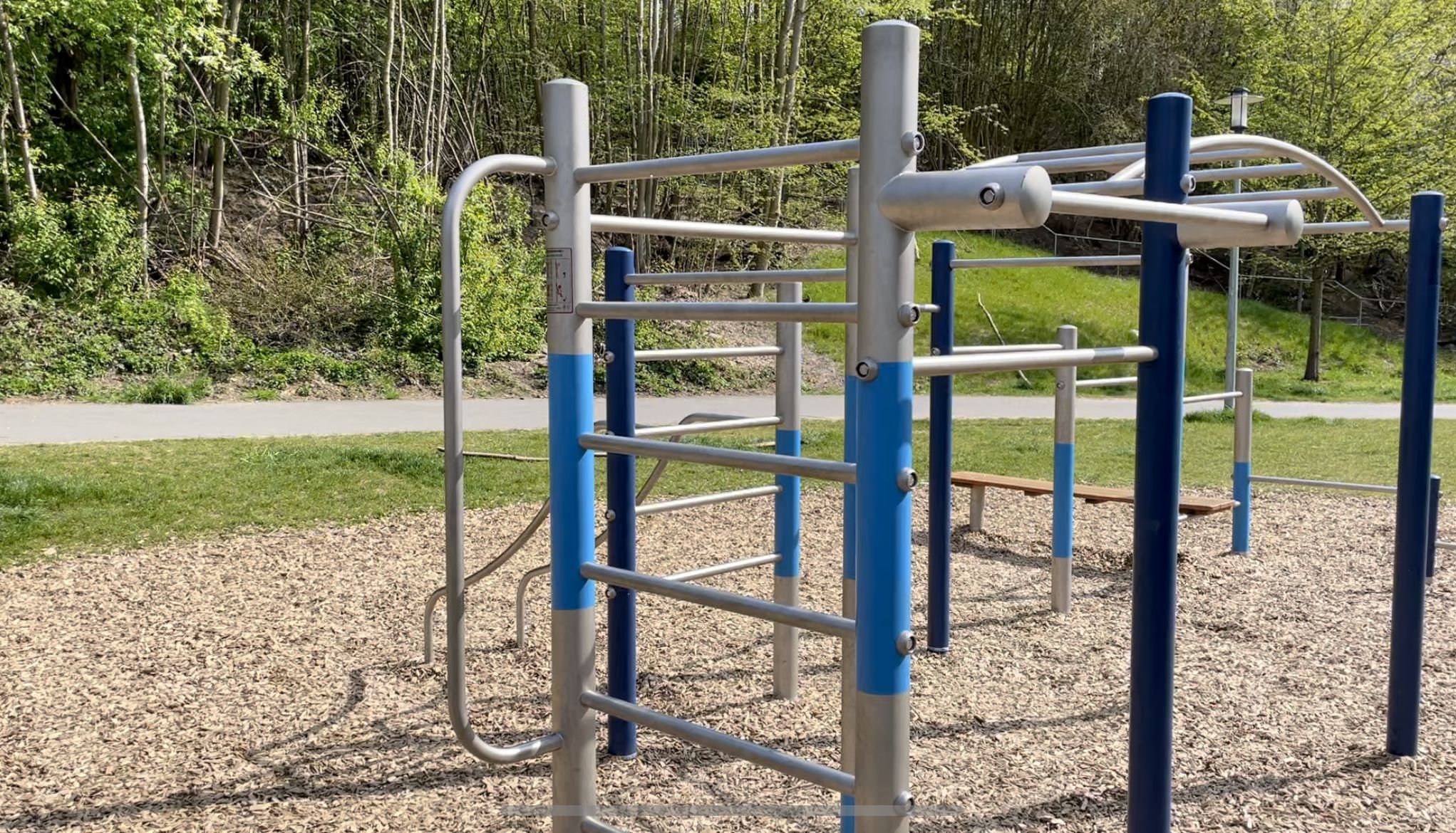 Calisthenics-Anlage im Park Diepenbeck 