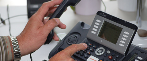 Telefon wird benutzt Telefon wird benutzt