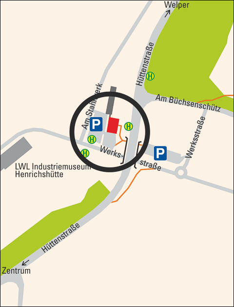 Skizze Hüttenstraße 43 Skizze Hüttenstraße 43