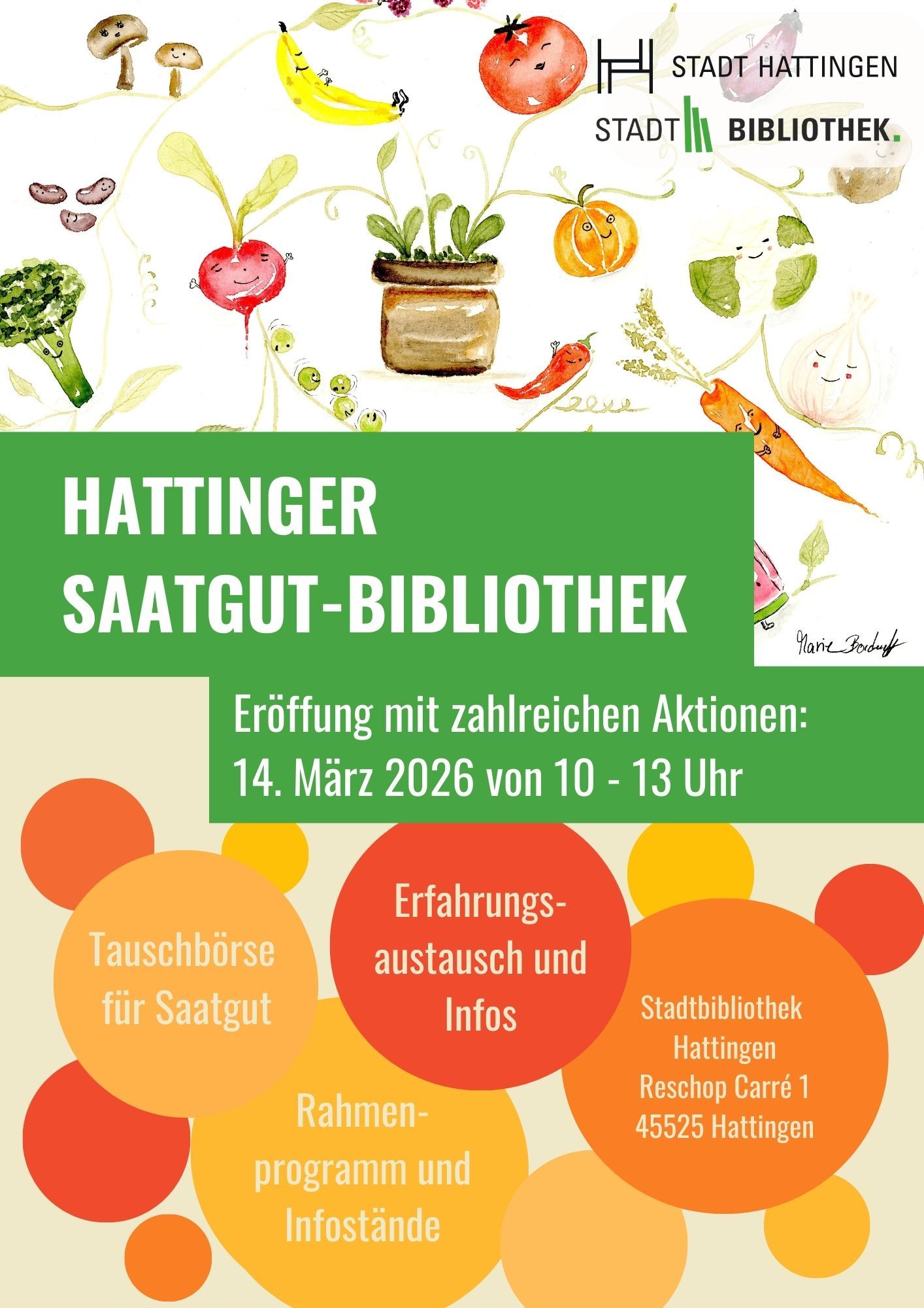 Eröffnung der Saatgutbibliothek Eröffnung der Saatgutbibliothek