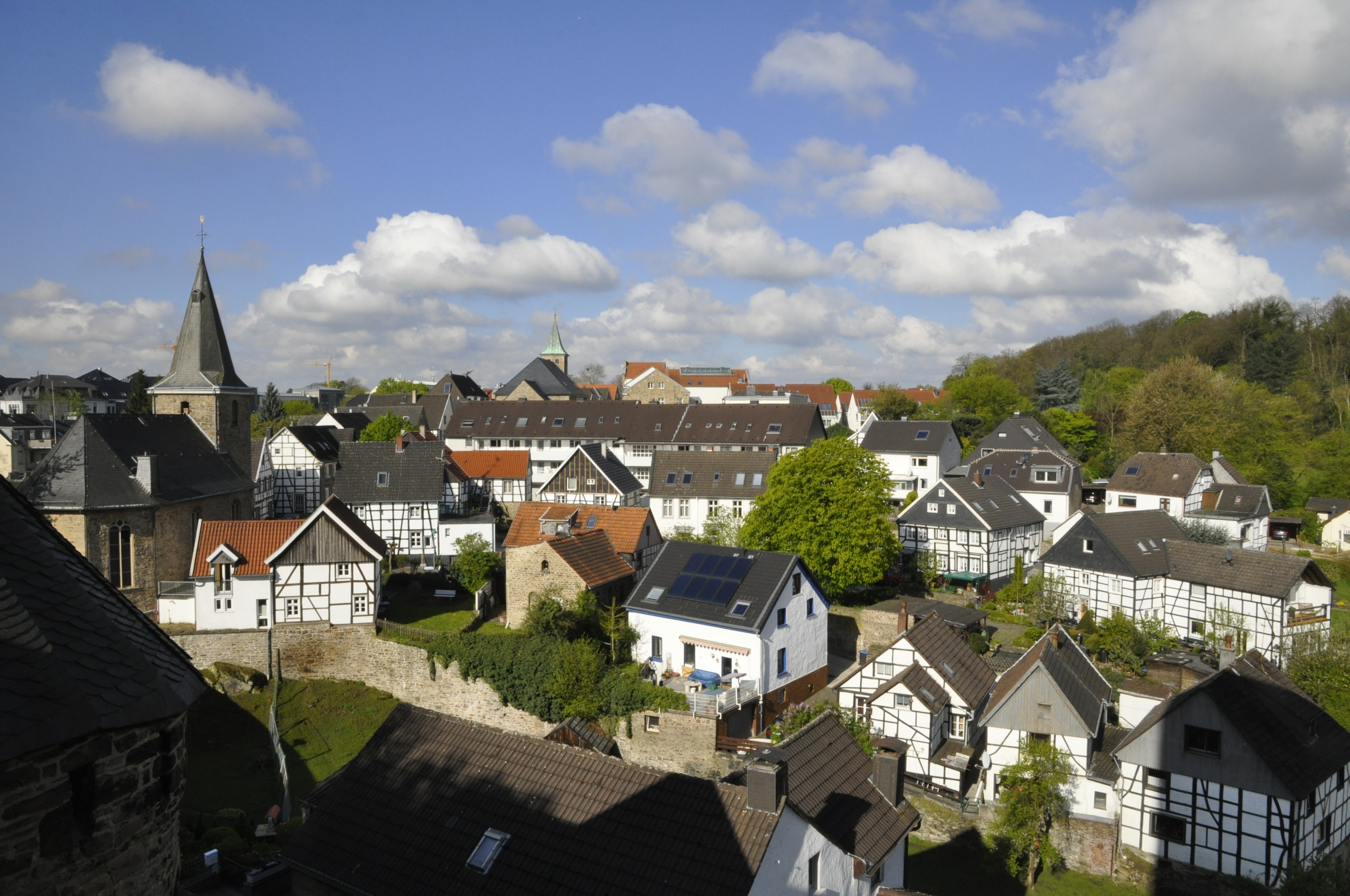 Foto von Fachwerkhäusern in Blankenstein